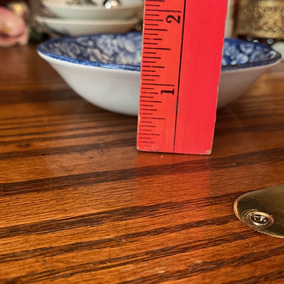 Liberty blue ironstone small bowl made in England historic colonial - Picture 4 of 4